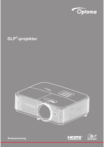 Bruksanvisning Optoma X309ST Projektor