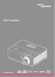 Bruksanvisning Optoma ZH403 Projektor