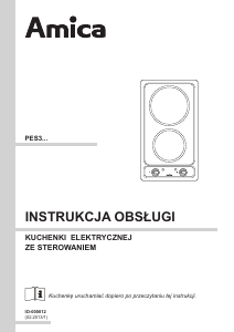 Instrukcja Amica PE0420 Płyta do zabudowy