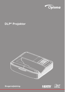 Brugsanvisning Optoma ZH500UST Projektor