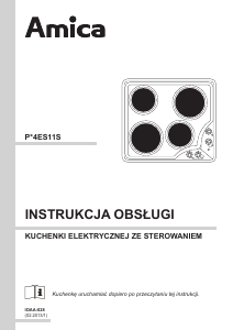 Instrukcja Amica PE0720 Płyta do zabudowy