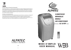 Manual Alpatec AC 10 FITP Air Conditioner