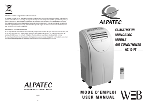 Mode d’emploi Alpatec AC 10 FT Climatiseur