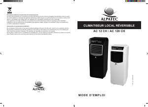 Mode d’emploi Alpatec AC 12 CH Climatiseur