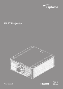 Handleiding Optoma ZK750 Beamer