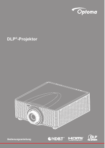 Bedienungsanleitung Optoma ZU1050 Projektor