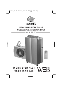 Manual Alpatec ACS 150 ET Air Conditioner