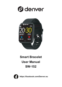 Brugsanvisning Denver SW-152 Smartwatch