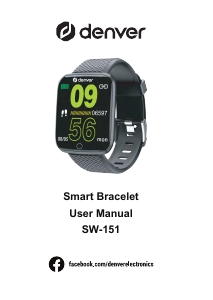 Brugsanvisning Denver SW-151 Smartwatch