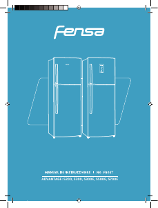 Manual de uso Fensa Advantage 5200 Frigorífico combinado