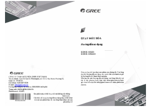 Hướng dẫn sử dụng Gree KSWK-10X61D Máy điều hòa không khí