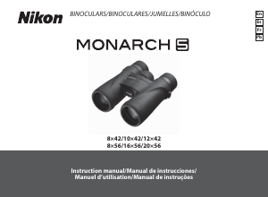 Mode d’emploi Nikon Monarch 5 8x42 Jumelles