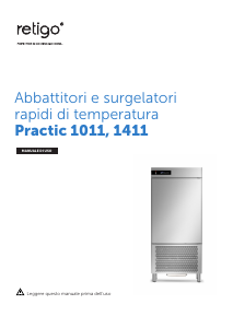 Manuale Retigo Practic 1011 Abbattitore di temperatura