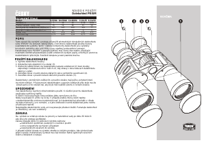 Manuál Yukon Prism 12x60WA Dalekohled