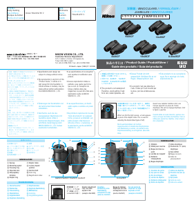 Manual de uso Nikon Travelite V 8x25CF Prismáticos