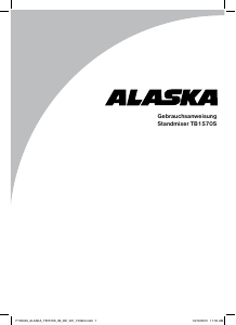 Manual Alaska TB1570S Stand Mixer