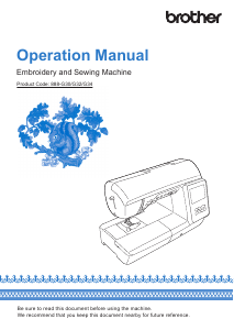 Manual Brother Innov-is NQ3700D Sewing Machine