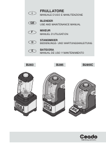 Handleiding Ceado B285IC Blender