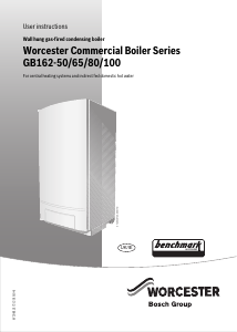 Bruksanvisning Worcester GB162-80 Gaspanna