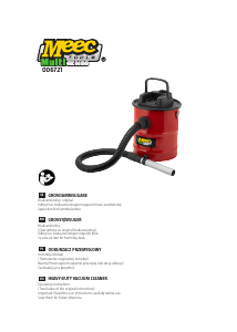Bruksanvisning Meec Tools 006-721 Dammsugare
