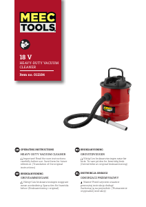 Manual Meec Tools 012-184 Vacuum Cleaner