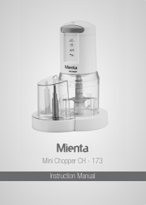 Handleiding Mienta CH-173 Hakmolen
