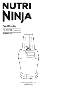 Manual Ninja BL450UK Blender