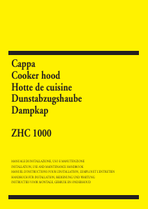 Manual Zanussi ZHC1000X Cooker Hood