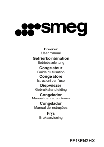 Manuale Smeg FF18EN2HX Congelatore