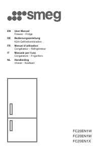 Manuale Smeg FC20EN1M Frigorifero-congelatore