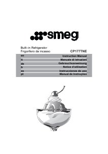 Bedienungsanleitung Smeg CP177TNE Kühl-gefrierkombination