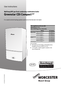 Manual Worcester Greenstar 28CDi Compact Gas Boiler
