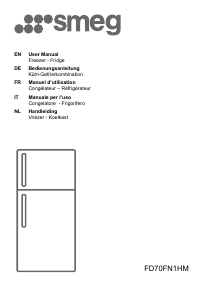 Manuale Smeg FD70FN1HM Frigorifero-congelatore