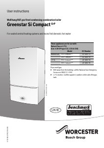 Bruksanvisning Worcester Greenstar 30Si Compact Gaspanna