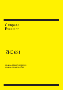 Manual Zanussi ZHC631X Exaustor