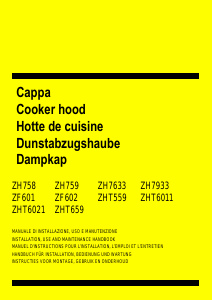 Bedienungsanleitung Zanussi ZHT559W Dunstabzugshaube