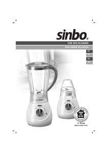 Manual Sinbo SHB 3056 Blender