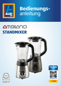 Bedienungsanleitung Ambiano UM 2015 Standmixer