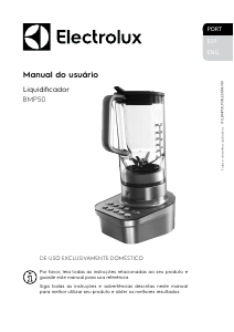 Manual Electrolux BMP50 Liquidificadora