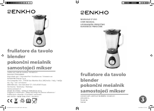 Priročnik Enkho 161463.01 Mešalnik