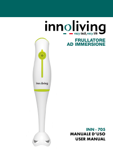 Manuale Innoliving INN-705 Frullatore a mano