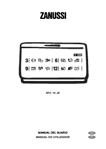 Manual Zanussi ZFC 14 JE Congelador