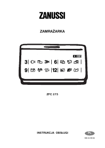 Instrukcja Zanussi ZFC 275 Zamrażarka