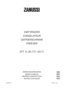 Bedienungsanleitung Zanussi ZFT 12 JB Gefrierschrank