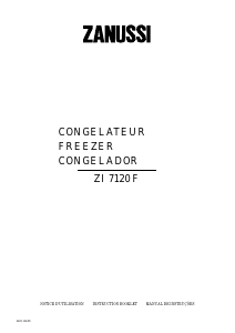 Manual Zanussi ZI 7120 F Congelador