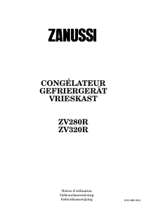 Bedienungsanleitung Zanussi ZV 320 R Gefrierschrank