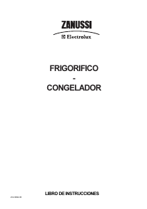 Manual de uso Zanussi ZF4AX4 Frigorífico combinado