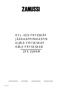 Brugsanvisning Zanussi ZFK21/9M Køle-fryseskab