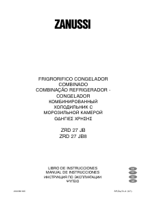 Εγχειρίδιο Zanussi ZRD27JB8 Ψυγειοκαταψύκτης
