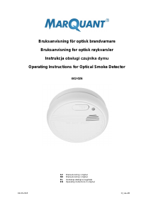 Handleiding MarQuant 442-026 Rookmelder
